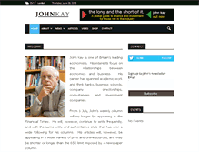 Tablet Screenshot of johnkay.com